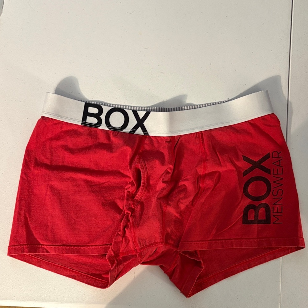 Red boxer briefs  Box Menswear